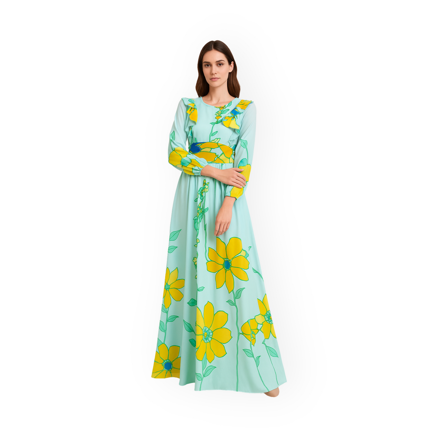 Vestido Jardín de Emuná